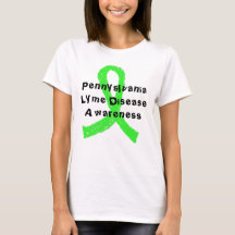 Camisa de Conscientização sobre Doença de Lyme na 