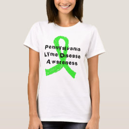 Camisa de Conscientização sobre Doença de Lyme na 