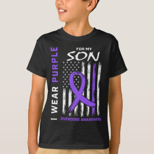 Camisa de conscientização sobre o fim do overdose