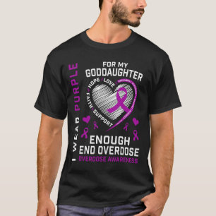 Camisa de Conscientização sobre o Fim do Overdose
