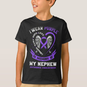 Camisa de Conscientização sobre Overdose em Memóri