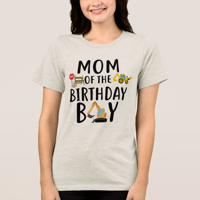 Camisa de Construção para a Mãe do Menino de Anive (Frente)