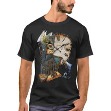 Camisa de contar histórias em Steampunk design