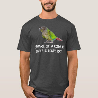 Camisa De Conure De Cheiro Verde Cuidado Com O Pap