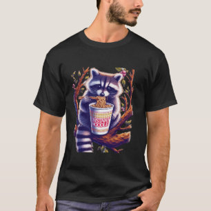 Camisa de copa de macarrão instantâneo alimentada