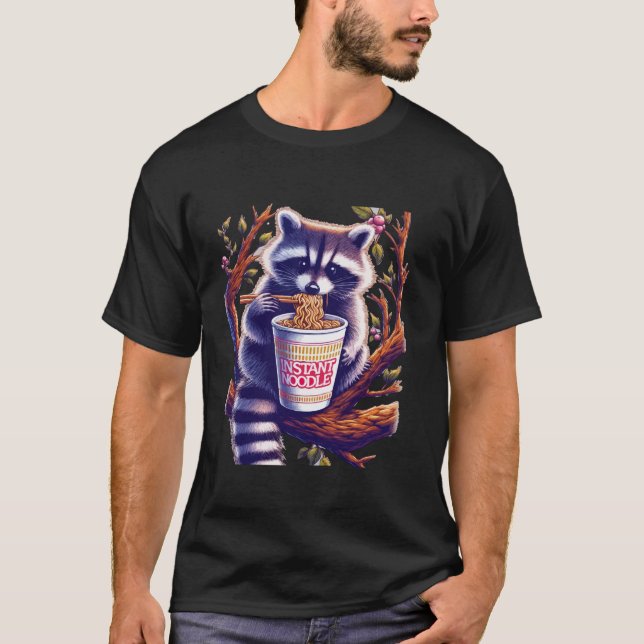 Camisa de copa de macarrão instantâneo alimentada  (Frente)