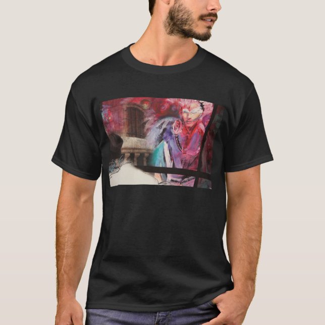 Camisa de cores masculinas (Frente)