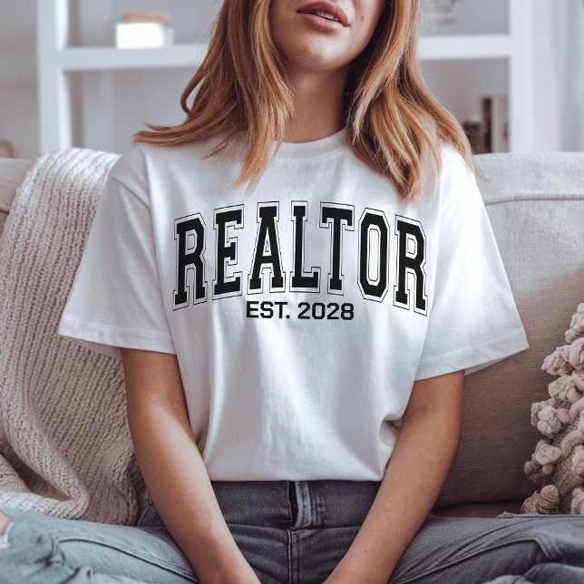 Camisa de Corretor de Imóveis, Presente Personaliz (realtor shirt, realtor sweatshirt, real estate shirt, real estate sweatshirt, realtor gift,)