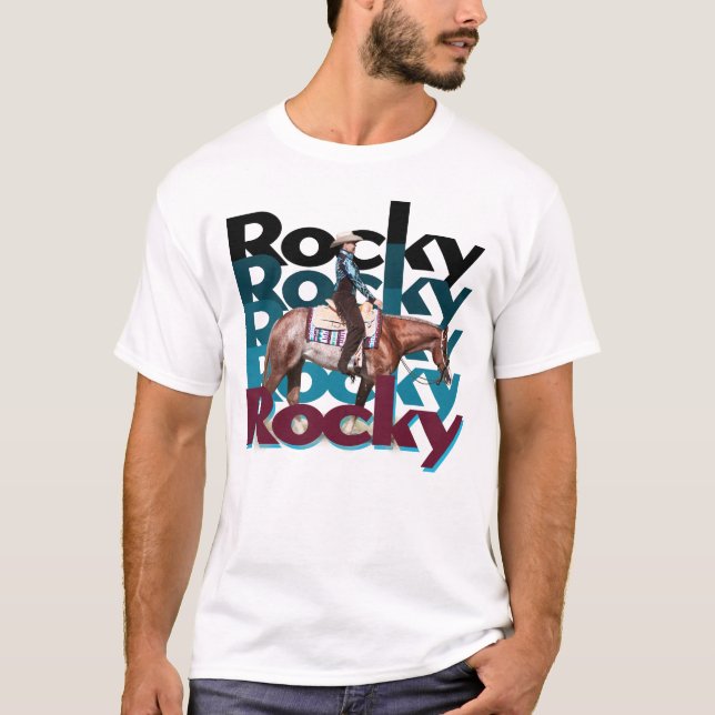 Camisa De corrida Rocky Rocky (Frente)