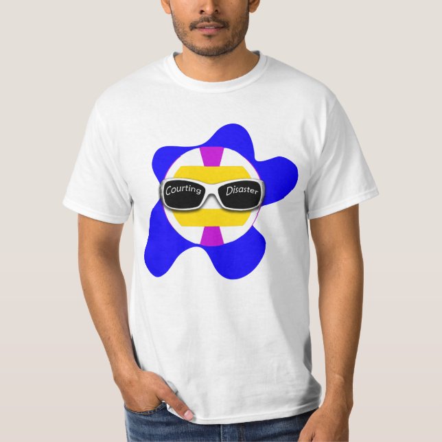 Camisa de cortejo da equipe do desastre (Frente)