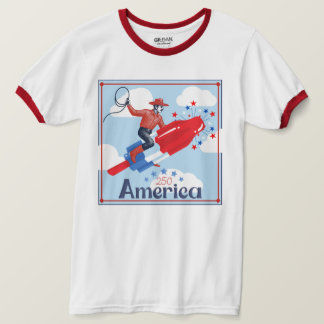 Camisa de Cowboy Pop Americana