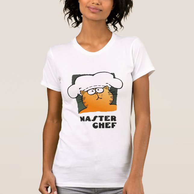 Camisa de cozimento engraçada do cozinheiro T dos (Frente)