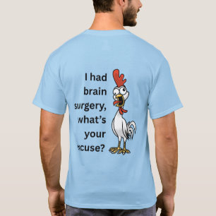 Camisa de Craniotomia com Corte de Cabelo Ruim Grá