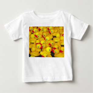 Camisa de criança de pato de borracha