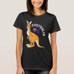 Camisa de Criança do Dia da Austrália Funny Kangar
