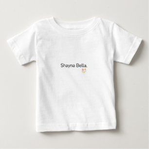 Camisa de criança Shayna Bella Presente de bebê