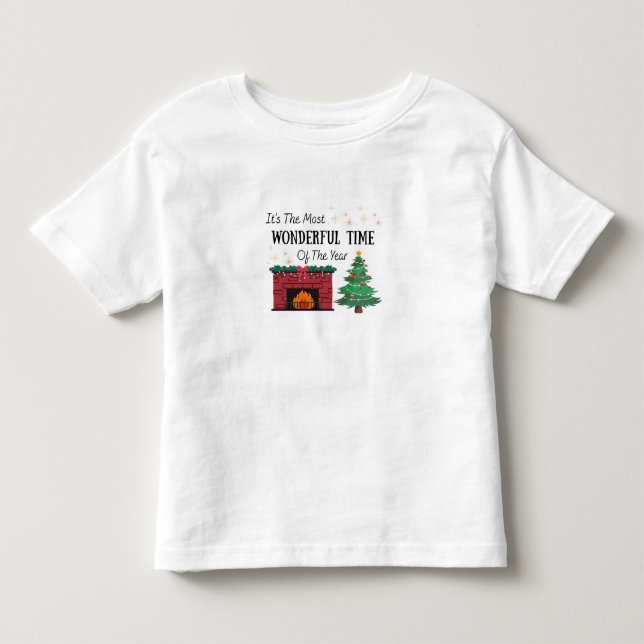 Camisa de Crianças para a Época Mais Maravilhosa d (Frente)
