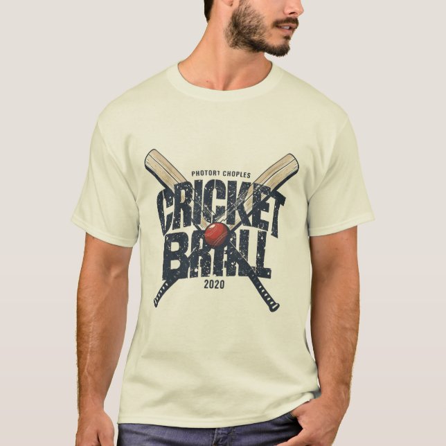 Camisa de Críquete T20 da Batalha de Overs (Frente)
