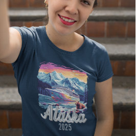 Camisa de Cruzeiro em Grupo no Alasca Urso Navio