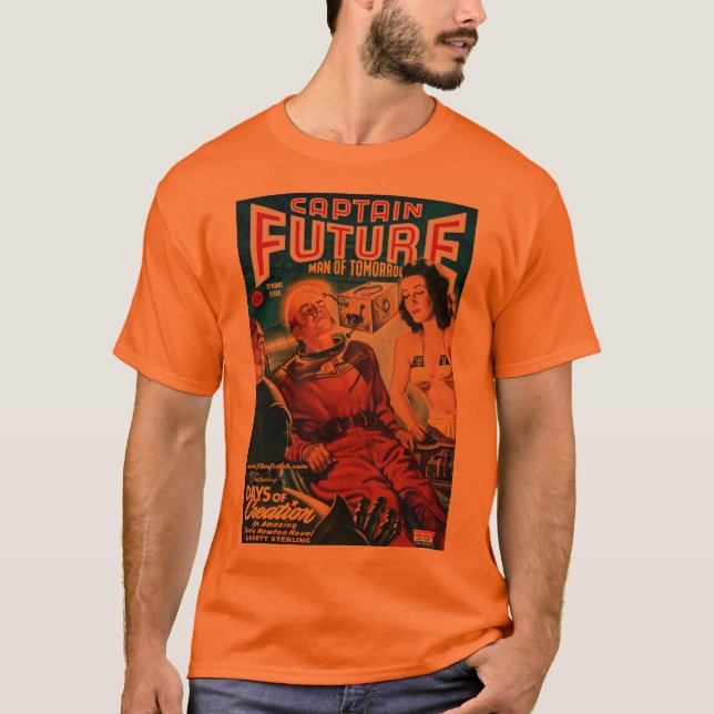 Camisa de Cultura Popular Retro Captura Espacial d (Frente)