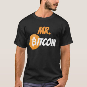 Camisa de Cyrptocurrency da corrente de bloco do