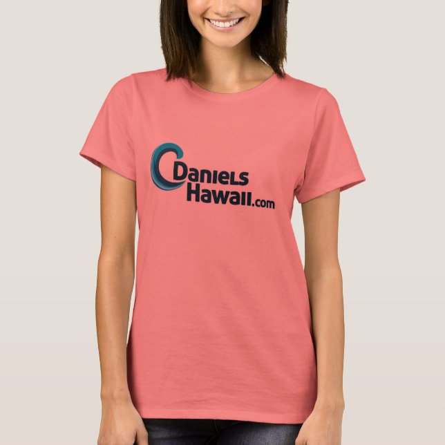 Camisa de DanielsHawaii das meninas (Frente)