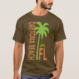 Camisa de Daytona Beach com palmeira