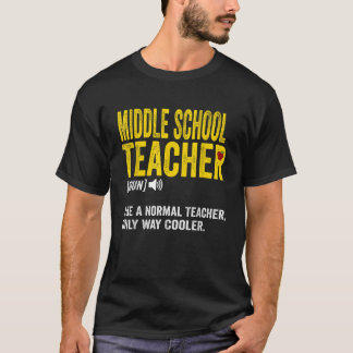 Camisa De Definição De Professores Do Ensino Médio