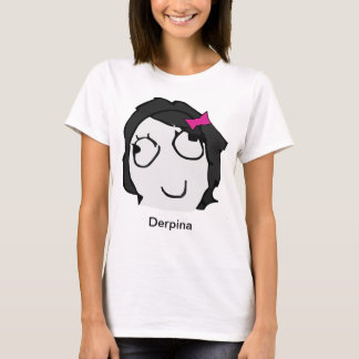 Camisa de Derpina Meme (preto)