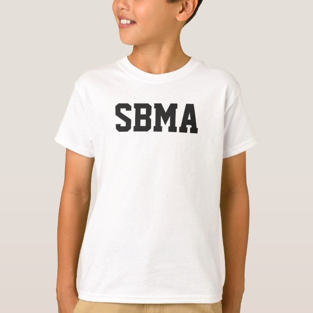 Camisa de desempenho de manga longa SBMA para cria (Frente)