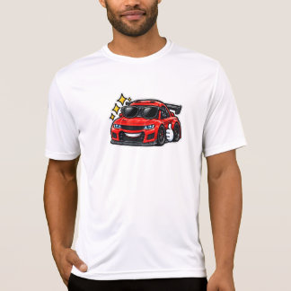 Camisa de Desempenho Funny Car | Coolcar Vermelho