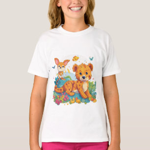 Camisa de desenho animado - Arte divertida da vida