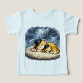 Camisa de desenho animado de bebê fofo – Gráfica p