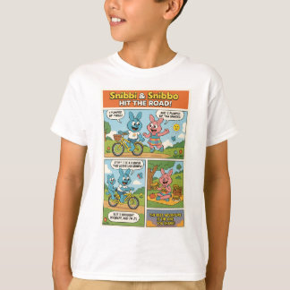 Camisa de desenho animado Snibbi & Snibbo