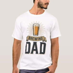 Camisa de desenho de cerveja de papai cervejeiro v