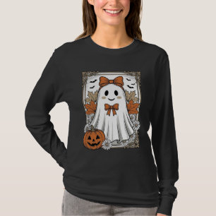 Camisa de Desenho de Fantasma de Halloween Fofo Vi