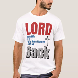 Camisa de Desenho de Fé Cristã Proteja-me Senhor_1