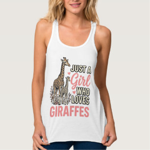 Camisa de Desenho de Girafa Vintage para Meninas A