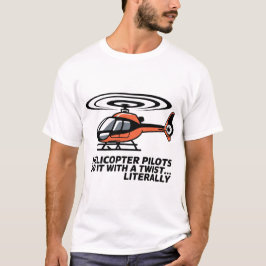 Camisa de Desenho Vetorial de Rotor Torcido para P
