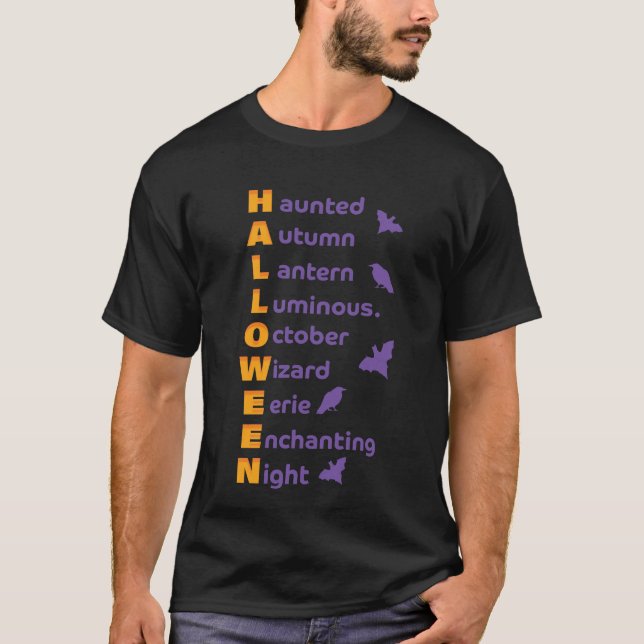 Camisa de Design de Halloween legal (Frente)