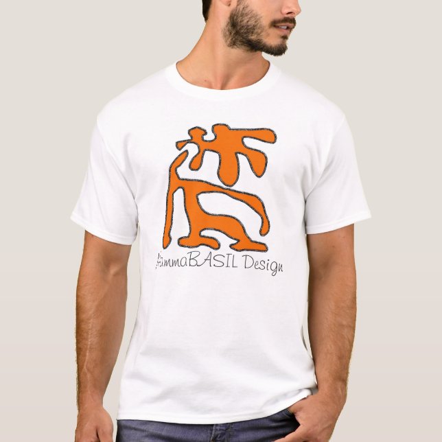 Camisa de Design de MammaBASIL! (Frente)