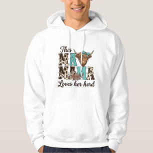 Camisa de Design de Vaca das Terras Altas Mãe Ama