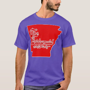 Camisa de Despedida de Solteira de Dama de Honra d
