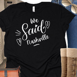 Camisa de Despedida de Solteira de Nashville para 