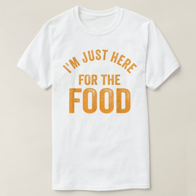 Camisa de Dia da Turquia Estou aqui para as Obriga (Frente do Design)