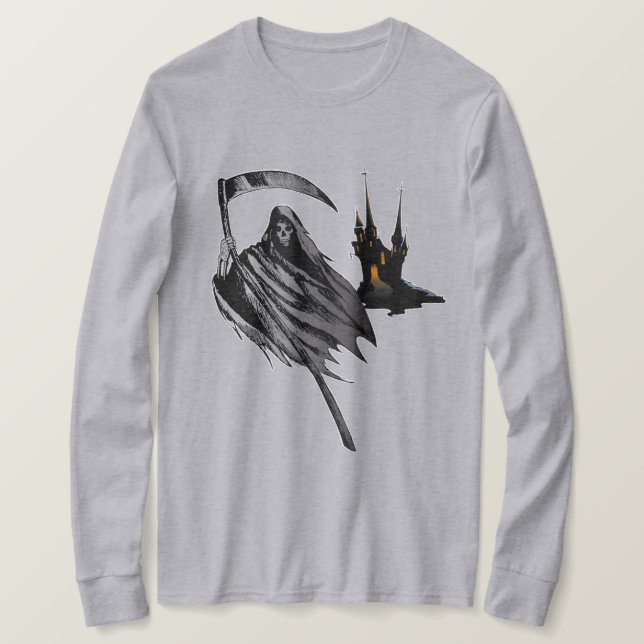 Camisa de Dia das Bruxas do Castelo de Caça-de-Vio (Frente do Design)