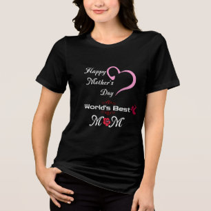 Camisa de Dia de as mães Feliz