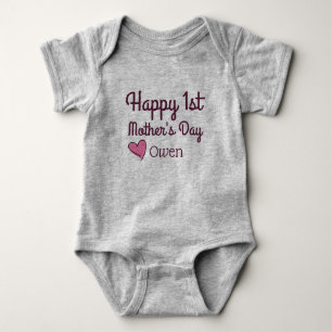 Camisa de Dia de as mães Feliz 1rua