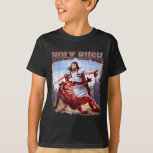 Camisa de Dia de Jogo de Futebol Cristão Holy Rush