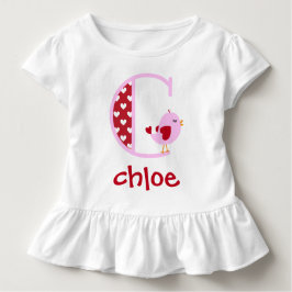 Camisa de Dia de os namorados da menina Camisa ini